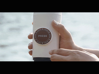 创意酷品:便携式咖啡机,美味随手就来