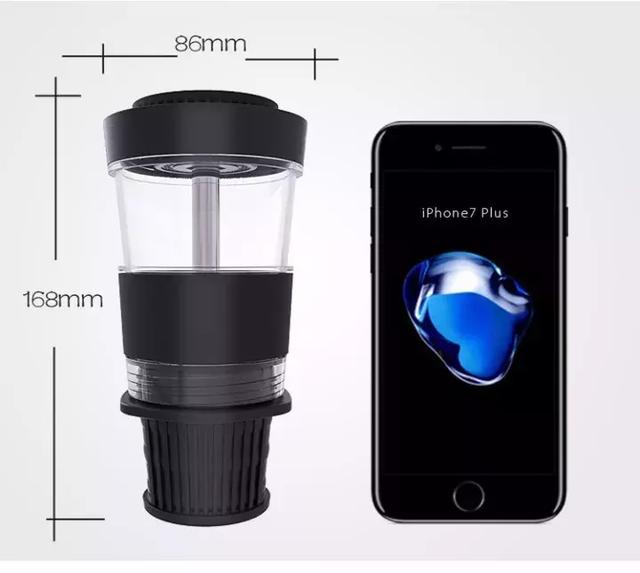 咖啡机竟然只有手机大小?轻轻一压就是一杯纯正咖啡