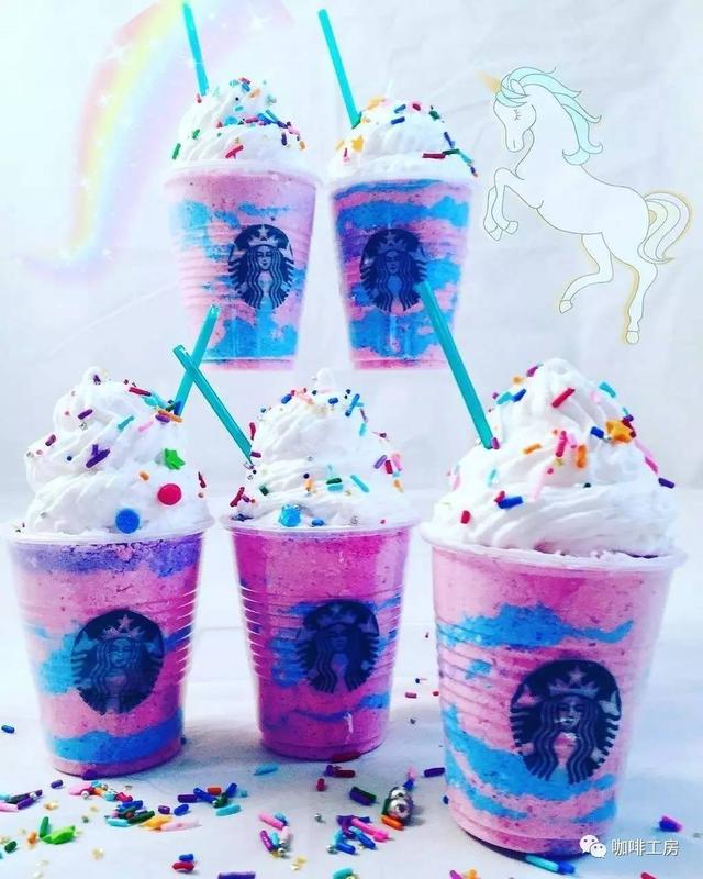 什么鬼，颜色太吓人！外媒评测星巴克“独角兽星冰乐”很酸很甜