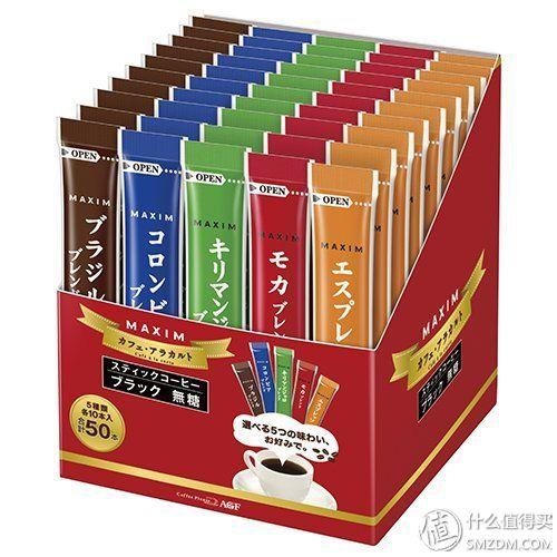 速溶咖啡的春天：AGF Maxim Stick 香醇速溶多种口味咖啡