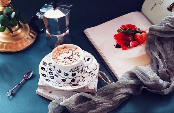 百吃不腻的#初春润燥正当时#意式摩卡咖啡教程