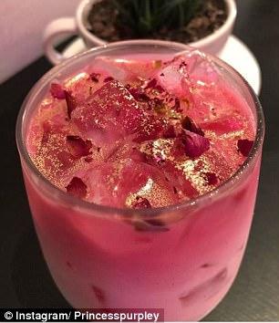 女土豪必喝饮品!24K黄金玫瑰卡布奇诺咖啡