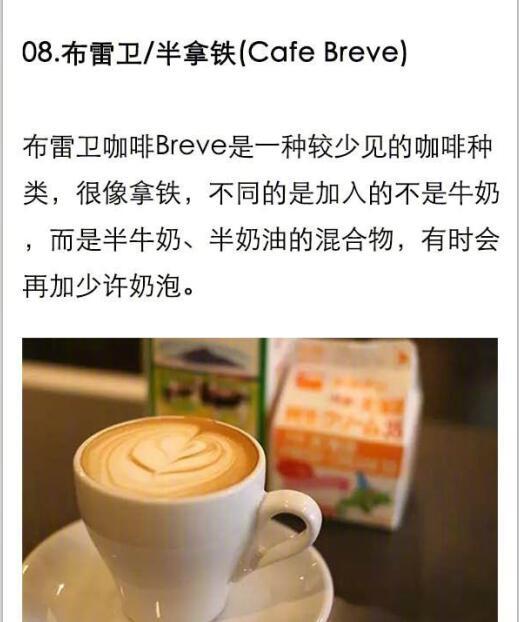 拿铁、卡布奇诺等10种咖啡小知识，你知道几个？