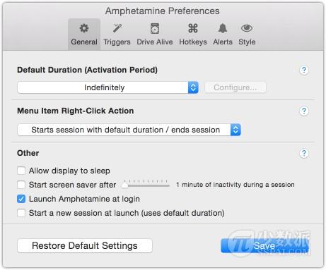 要想 Mac 跑得好,先喝咖啡后补药:防休眠工具 Caffeine & Amphetamine