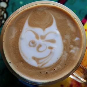 漂亮的图案:拿铁咖啡(LATTE)艺术