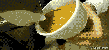 GIF|咖啡拉花动态教程合集