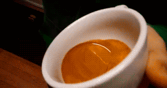 GIF|咖啡拉花动态教程合集