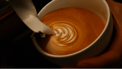 咖啡拉花，美到下不了口