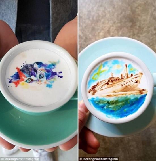 咖啡拉花，美到下不了口