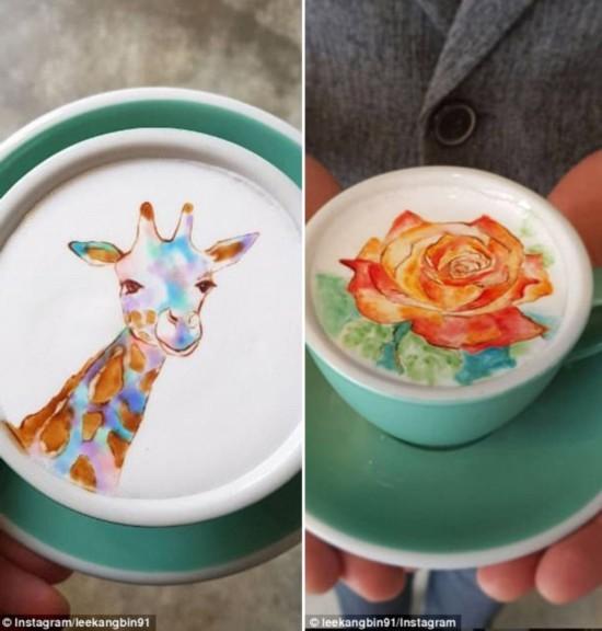 咖啡拉花，美到下不了口