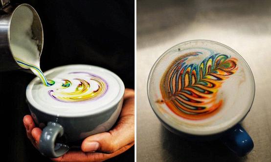 咖啡拉花，美到下不了口