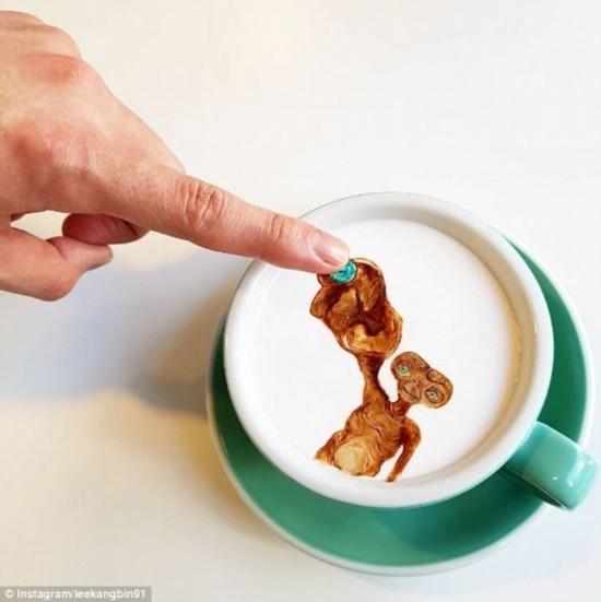 咖啡拉花，美到下不了口