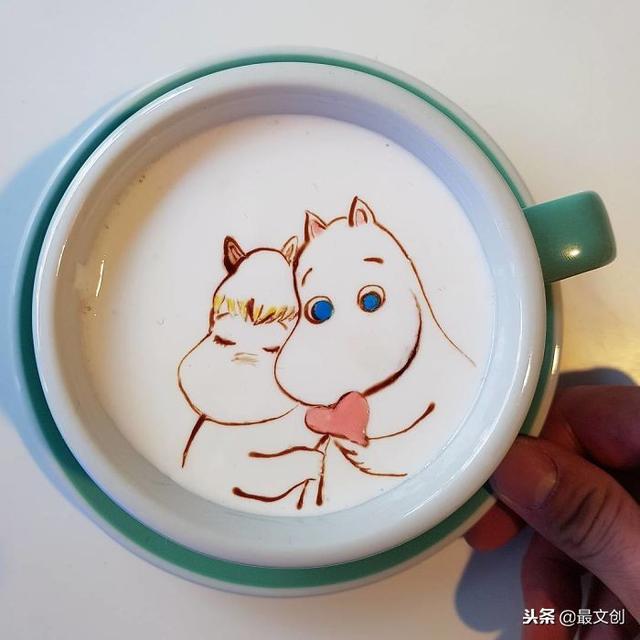 美到窒息的咖啡拉花