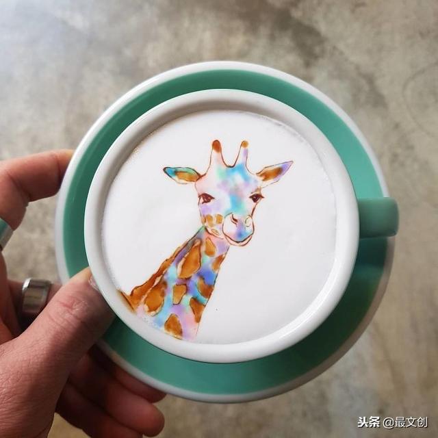 美到窒息的咖啡拉花