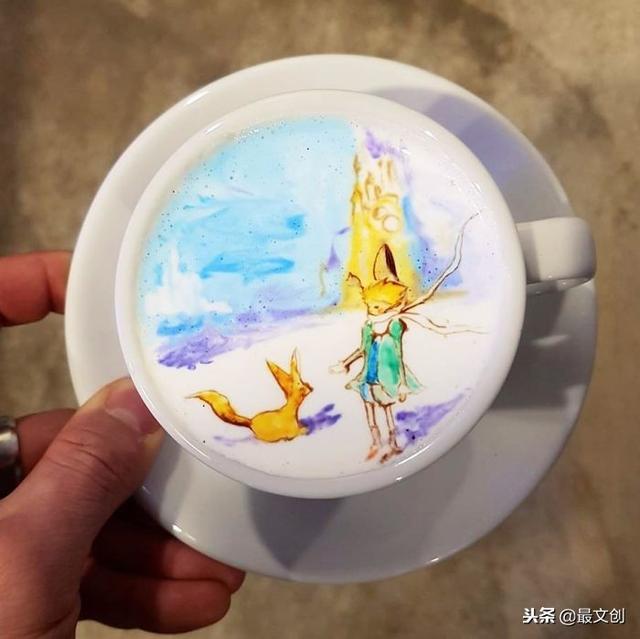 美到窒息的咖啡拉花