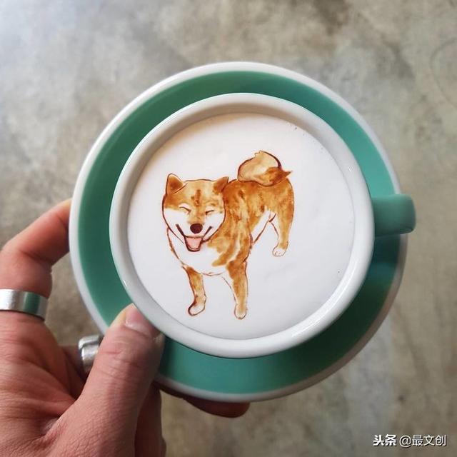 美到窒息的咖啡拉花