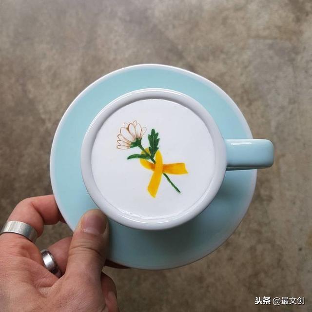 美到窒息的咖啡拉花