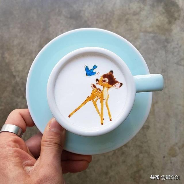 美到窒息的咖啡拉花