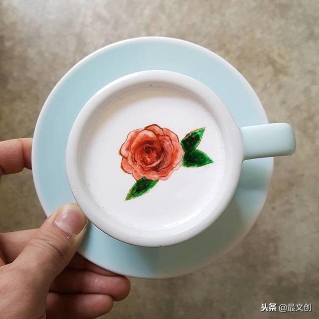 美到窒息的咖啡拉花