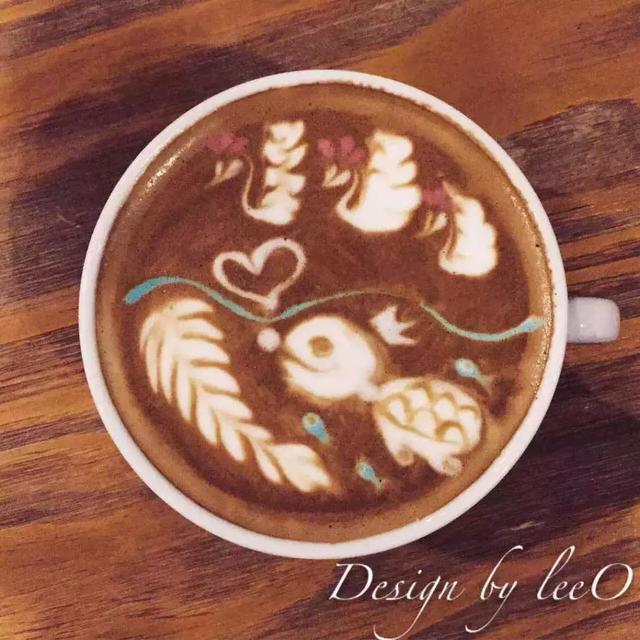 咖啡拉花特辑，愿永远保持一颗童心