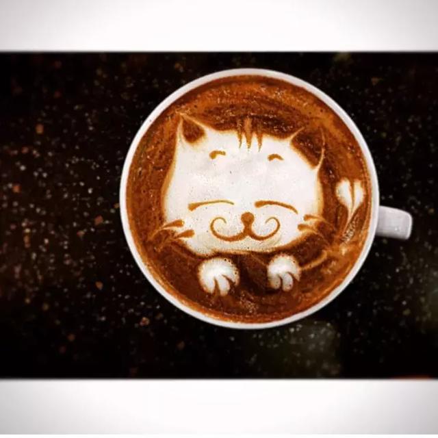 咖啡拉花特辑，愿永远保持一颗童心