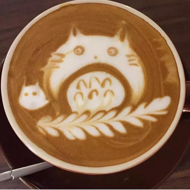 咖啡拉花特辑，愿永远保持一颗童心