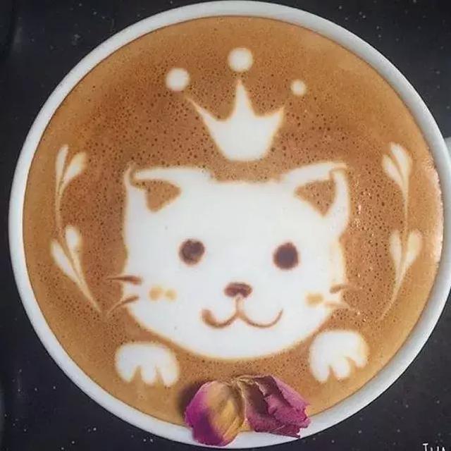 咖啡拉花特辑，愿永远保持一颗童心