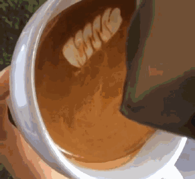 图文｜咖啡拉花教程七叶麦穗的技巧