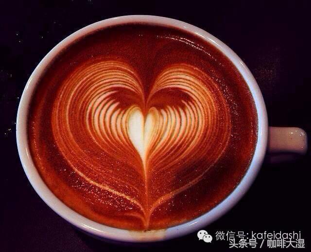技能｜心形咖啡拉花教程
