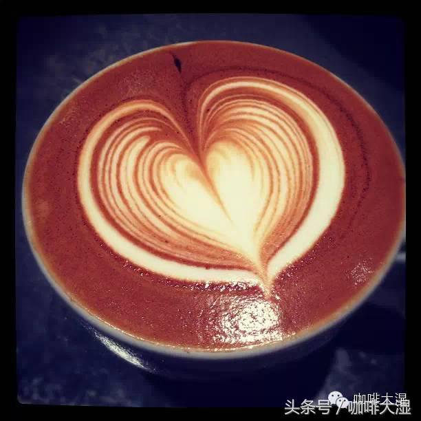 技能｜心形咖啡拉花教程