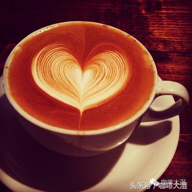 技能｜心形咖啡拉花教程