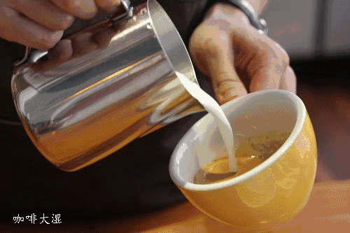 gif｜咖啡拉花技巧