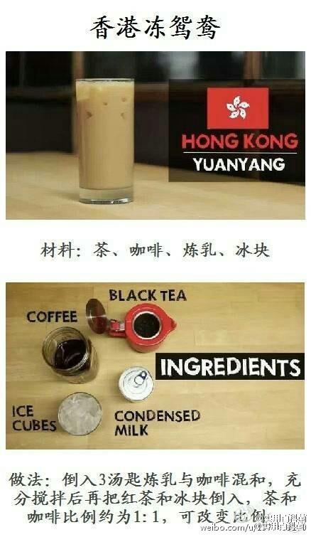 世界知名咖啡的调配方法！咖啡控必备，自己动手试试吧~ ​​​